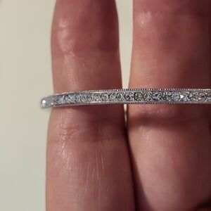 Diamond like bangle